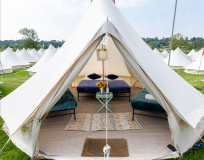 Braddan Bridge Glamping – Bell Tent 03